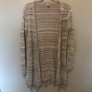 Vanity Medium Fringe Cardigan